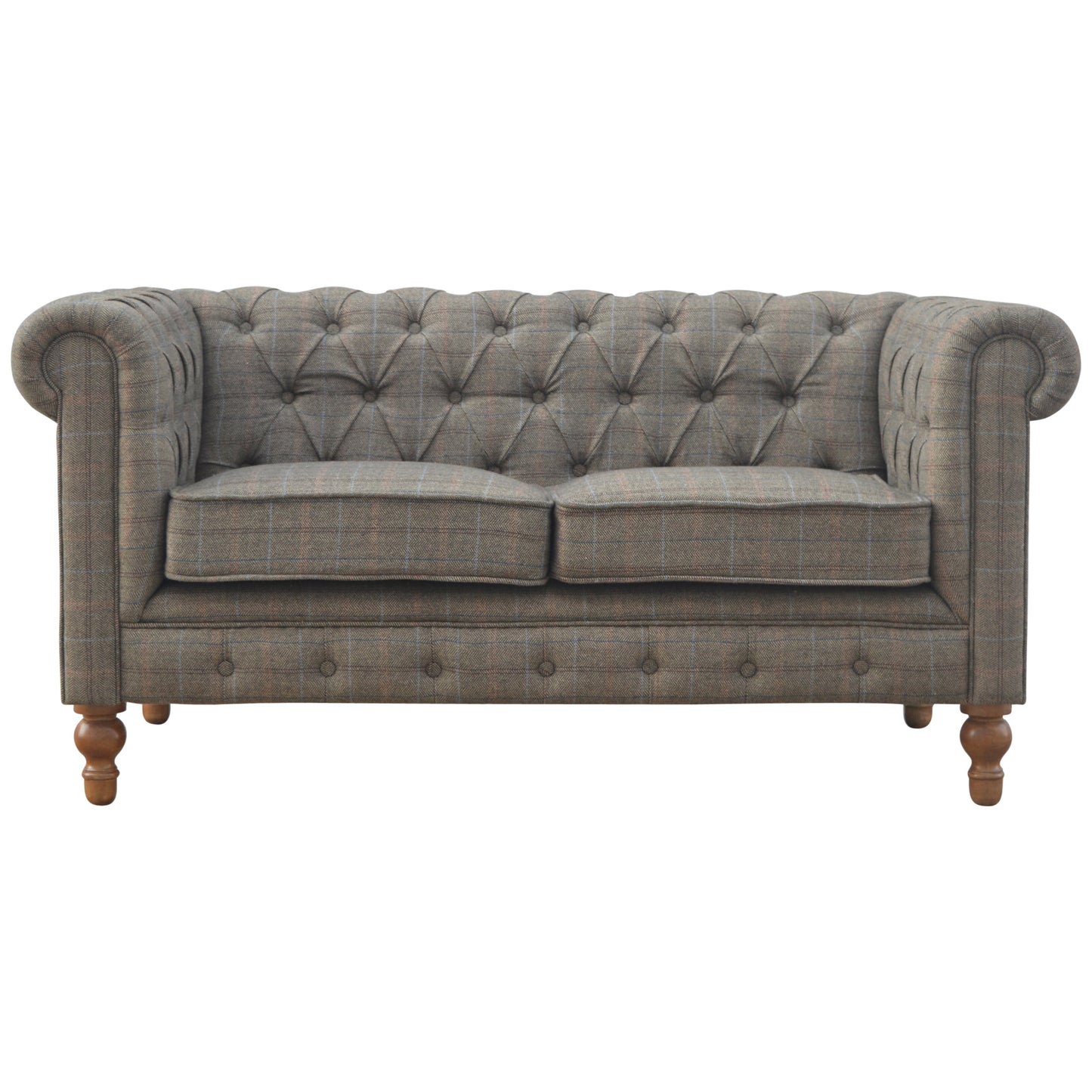 Multi Tweed 2 Seated Sofa