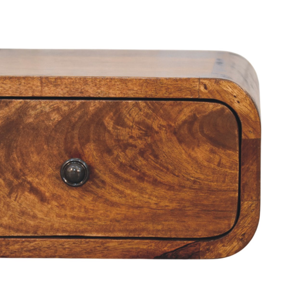 Avora Mini Wall-Mounted Chestnut 1 Drawer Nightstand