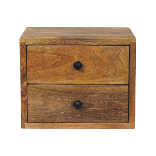 Solis 2-Drawer Wall Mounted Nightstand